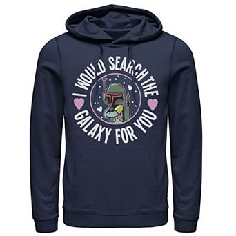Men's Star Wars Valentine's Day "I Would Search The Galaxy For You" Hoodie
