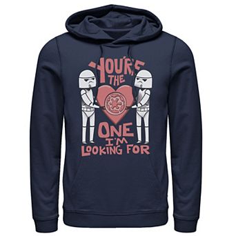 Men's Star Wars Valentine's Day "You're The One I'm Looking For" Hoodie