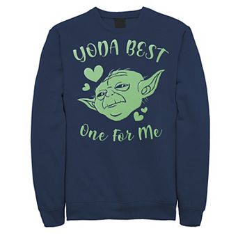 Men's Star Wars "Yoda Best One For Me" Sweatshirt