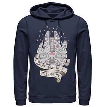 Men's Star Wars Millennium Falcon "You're One In A Millennium" Hoodie