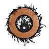 Celebrate Together™ Halloween Feather LED House Wreath
