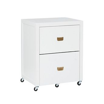 Linon Peggy Rolling File Cabinet
