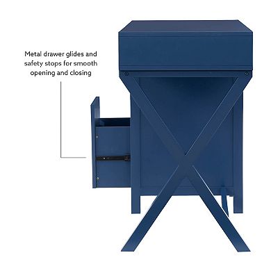 Linon Peggy Side Storage Desk