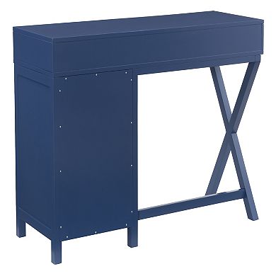 Linon Peggy Side Storage Desk