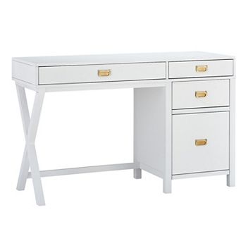 Linon Peggy Side Storage Desk