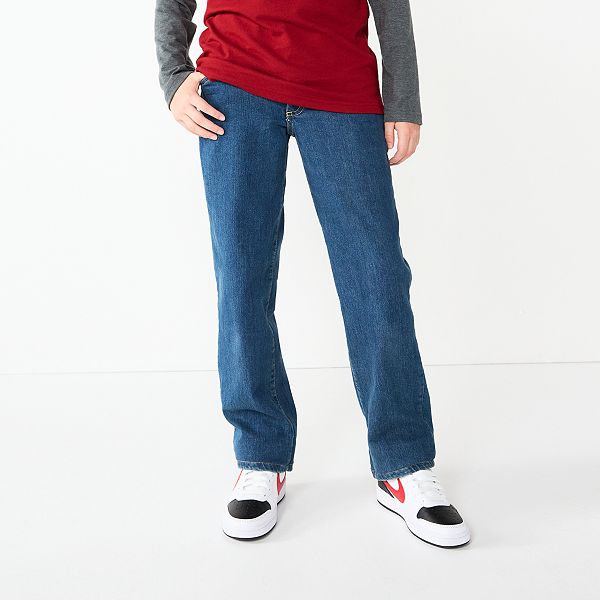 Boys 7-20 Sonoma Goods For Life® Everyday Straight Jeans in Regular ...