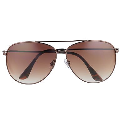 LC Lauren Conrad Carmel 2 66mm Oversized Aviator Sunglasses