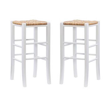 Linon Gianna Backless Bar Stool 2 pc Set