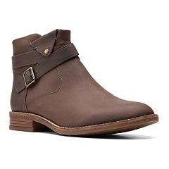 Clarks Leather Boots - Shoes | Kohl's