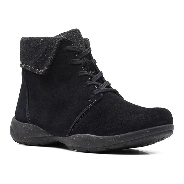 clarks lace up boots ladies