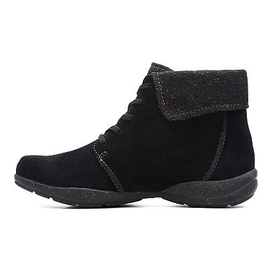 Clarks® Roseville Lace Women's Suede Ankle Boots