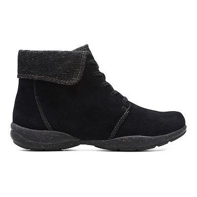 Clarks® Roseville Lace Women's Suede Ankle Boots