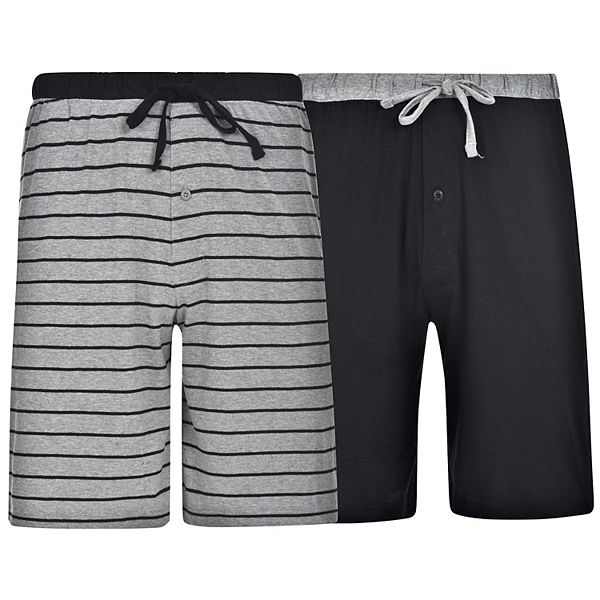 Men's Hanes® 2-pack Knit Pajama Shorts