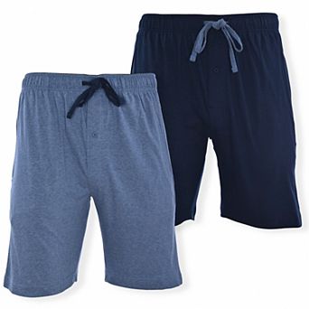Men's Hanes® 2-pack Knit Pajama Shorts
