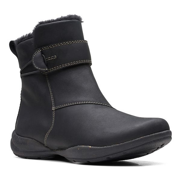 Clarks® Roseville Women's Waterproof Winter Boots Black (8.5 WIDE