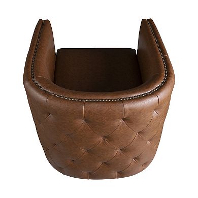 Madison Park Wilmette Swivel Accent Chair
