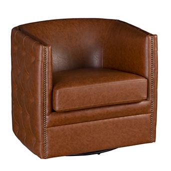 Madison Park Wilmette 360 Degree Swivel Accent Chair