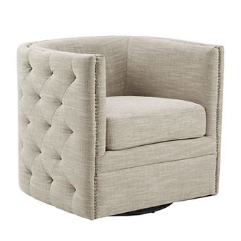 Madison Park Wilmette 360 Degree Swivel Accent Chair