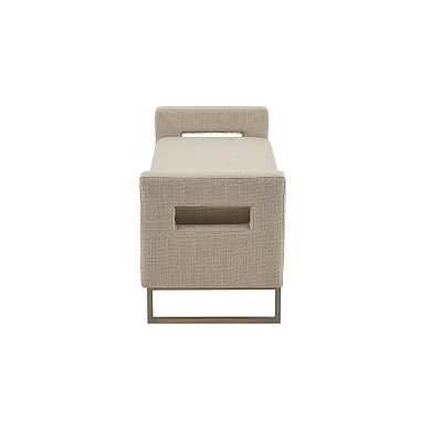 Madison Park Maye Storage Bench