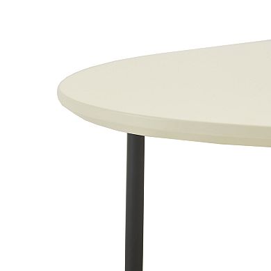 Madison Park Beauchamp 2-Tier Oval Coffee Table