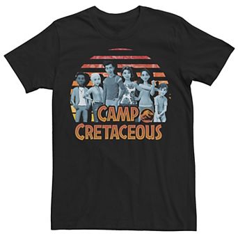 Men's Jurassic World: Camp Cretaceous Sunset Group Shot Tee