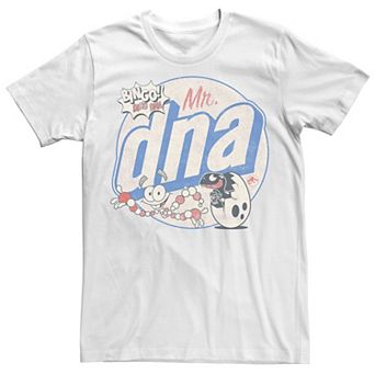 Men's Jurassic World Mr. DNA Bingo Old School Tee