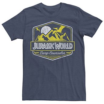 Men's Jurassic World Camp Counselor Emblem Tee