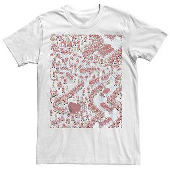 Men's Where's Waldo? Christmas North Pole Tee