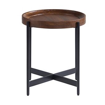 Alaterre Furniture Brookline Round End Table