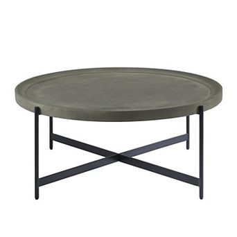Alaterre Furniture Round Brookline Coffee Table