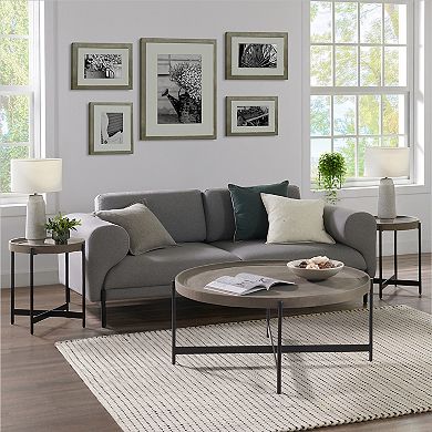 Alaterre Furniture Round Brookline Coffee Table