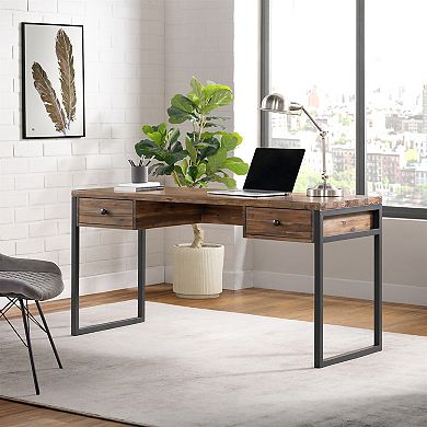 Alaterre Furniture Claremont Rustic Large Desk