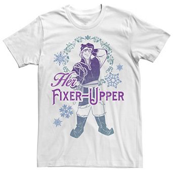 Disney's Frozen Kristoff Men's "Her Fixer-Upper" Gradient Portrait Tee