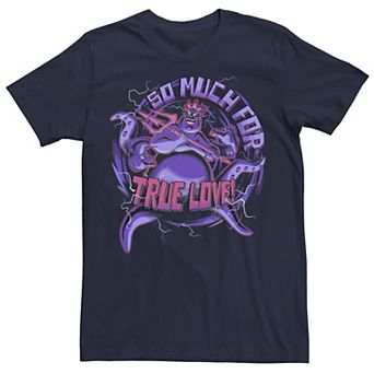 Disney's Villains Ursula "So Much For True Love!" Portrait Men's Tee