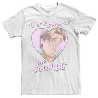 Disney's Tangled Flynn Rider Men's "Here Comes The Smolder" Portrait Tee