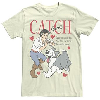 Disney's The Little Mermaid Prince Eric Great Catch Men's Tee