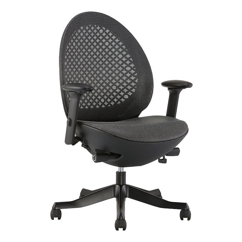 Deco LUX Executive Office Chair, Black