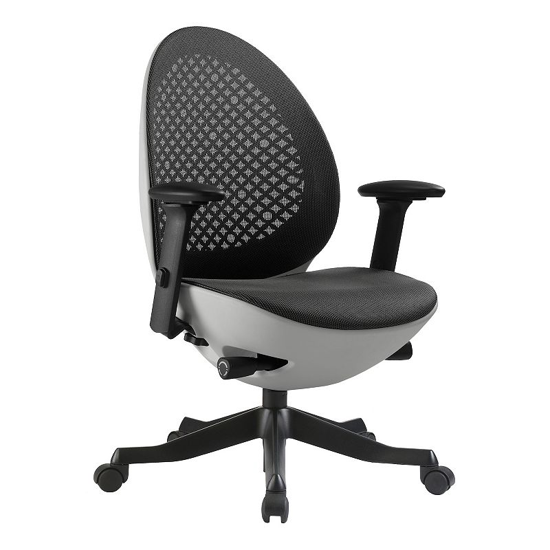 Deco LUX Executive Office Desk Chair, White