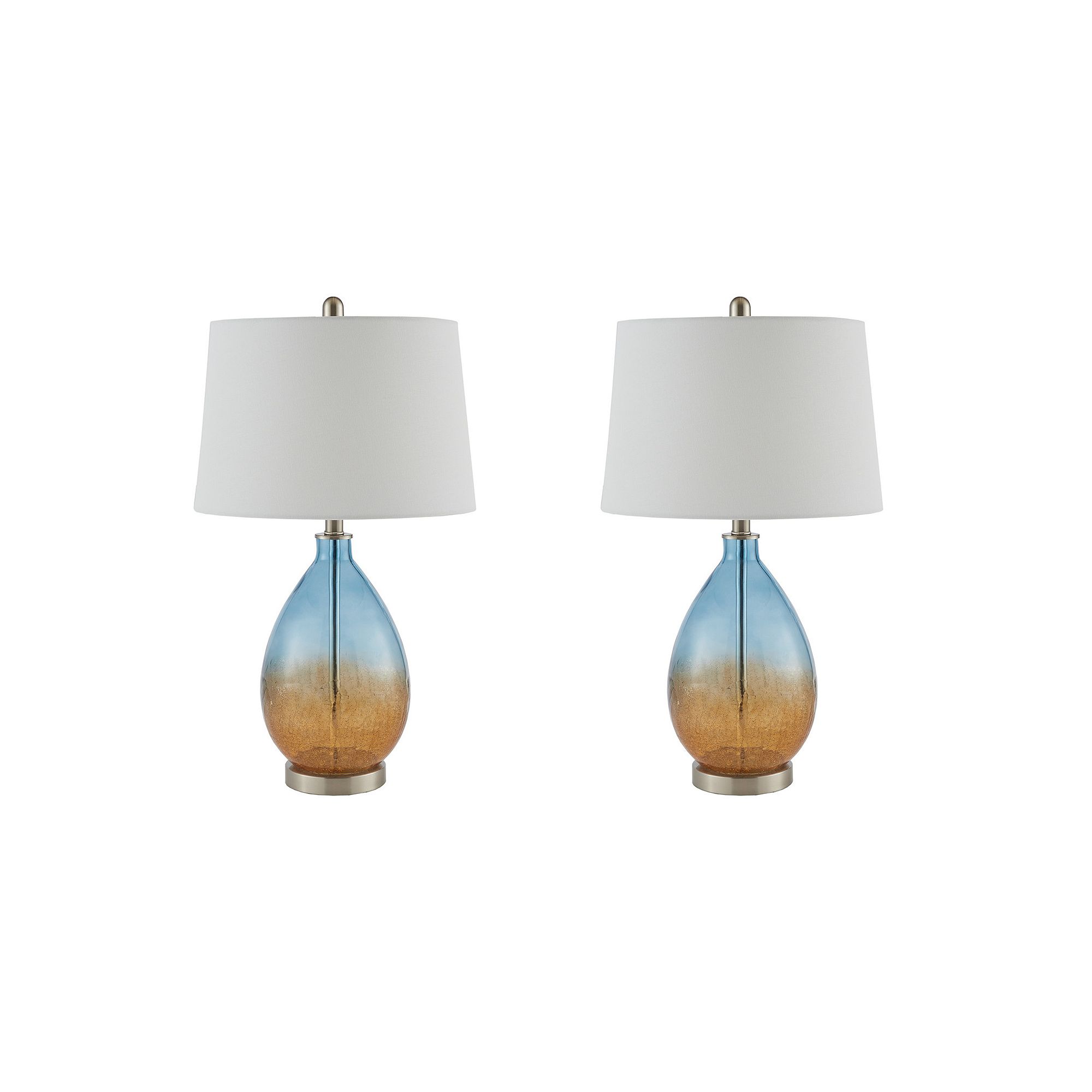 510 Design Cortina Table Lamp 2-piece Set, Blue