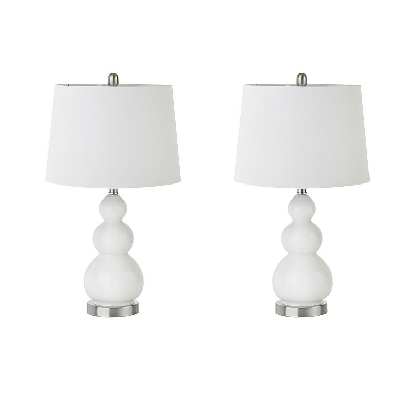 510 Design Covey Table Lamp 2-piece Set, White