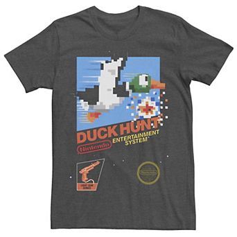 Big & Tall Nintendo NES Duck Hunt Retro Vintage Cover Tee