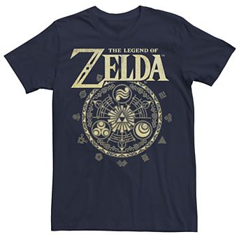 Big & Tall The Legend Of Zelda Circle Emblem Logo Tee