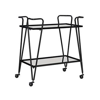 Linon Mid-Century Modern Bar Cart
