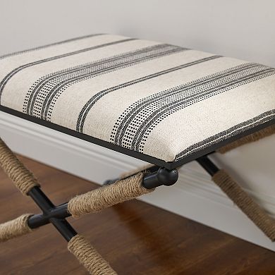 Linon Logue Campaign Ottoman