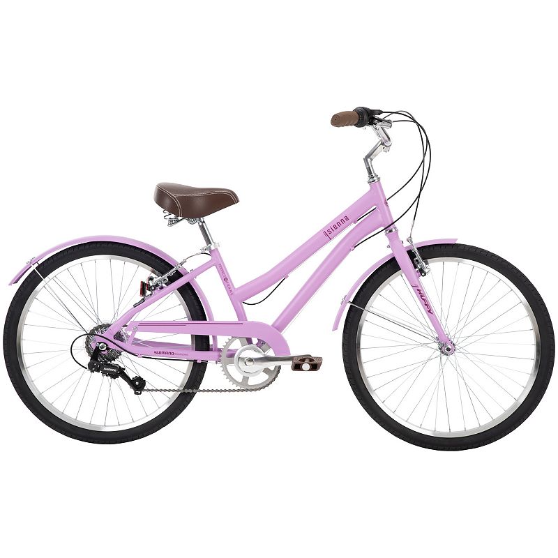 46569303 Huffy 24-Inch Sienna Girls Comfort Bike, Purple sku 46569303