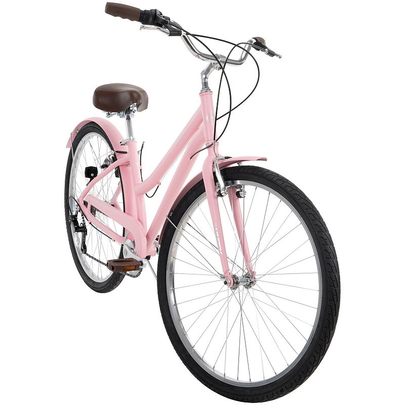 Huffy 27.5-Inch Sienna Womens Comfort Bike, Pink