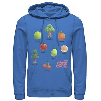 Men's Animal Crossing New Horizons Fruit And Trees Hoodie