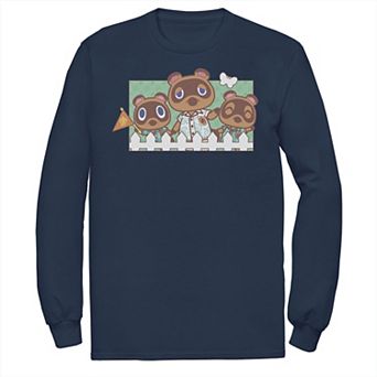 Men's Animal Crossing New Horizons Nook Family Portrait Tee