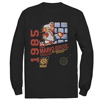 Men's Super Mario 1985 Retro Cover Tee