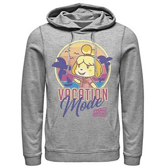 Men's Animal Crossing New Horizons Isabelle Vacation Mode Hoodie